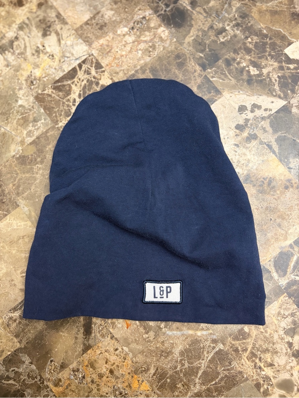 LP apparel Kids Navy Beanie Hat size 5-8